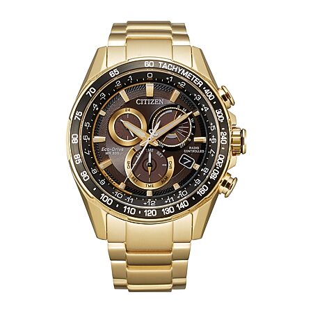 Citizen Classic Mens Gold Tone Stainless Steel Bracelet Watch