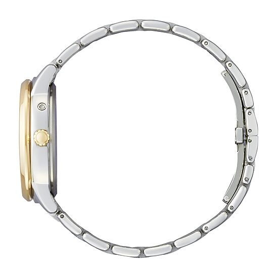 Citizen Calendrier Womens Diamond Accent Two Tone Stainless Steel Bracelet Watch Fd0004-51d