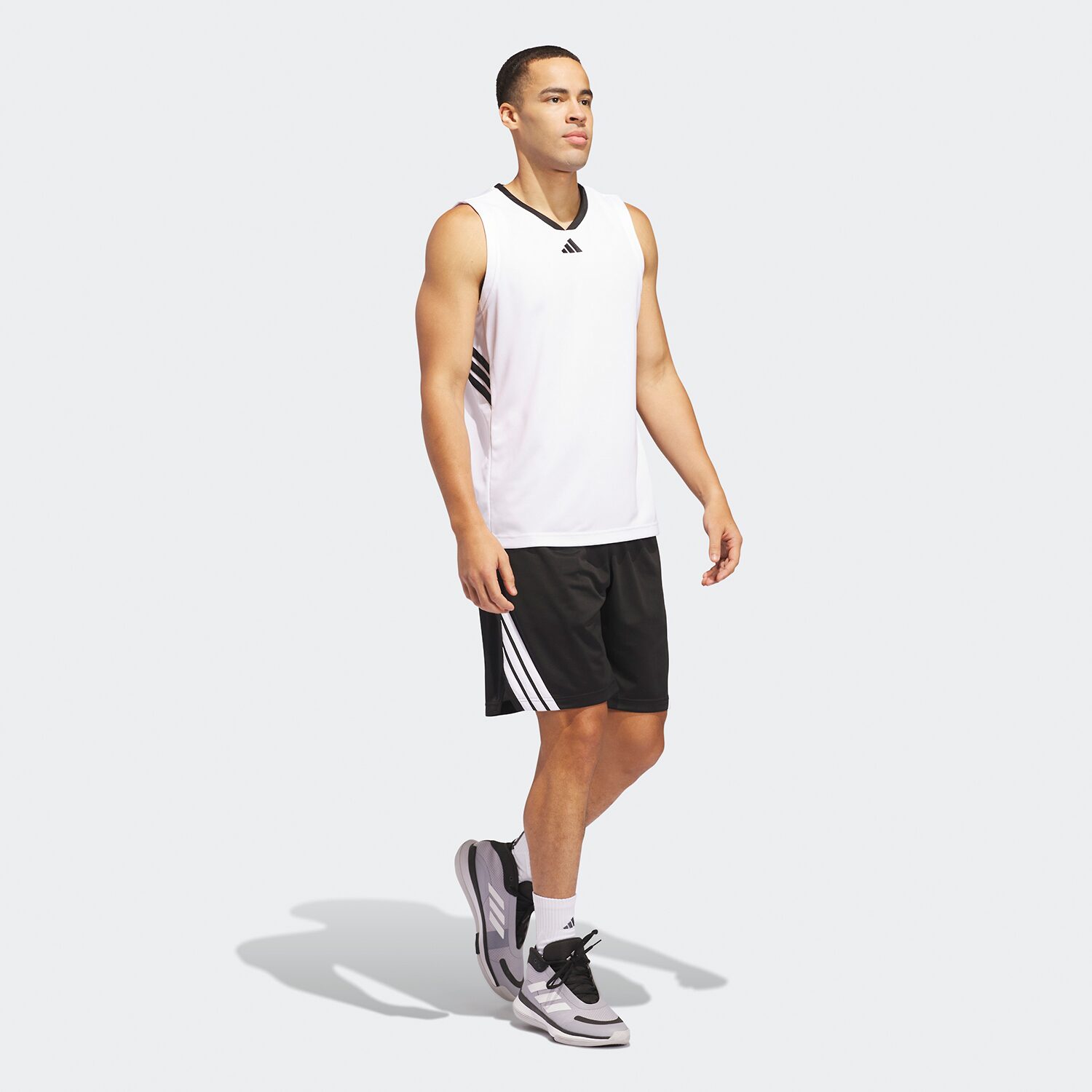 adidas Mens 9" Basketball Short
