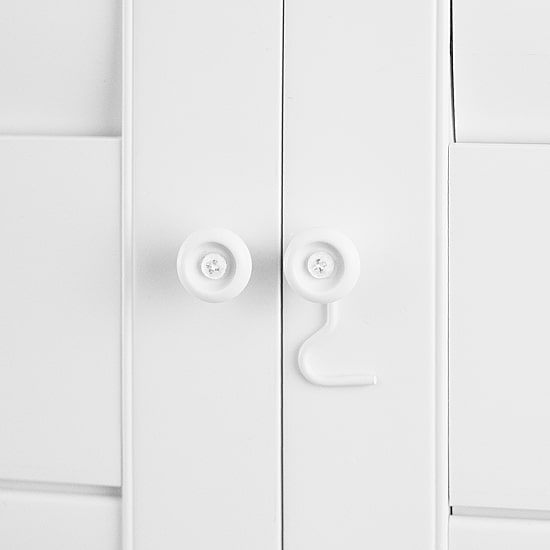 Home Basics Traditional Faux Wood Interior Shutter