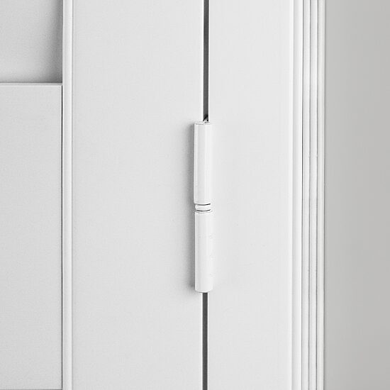 Home Basics Traditional Faux Wood Interior Shutter