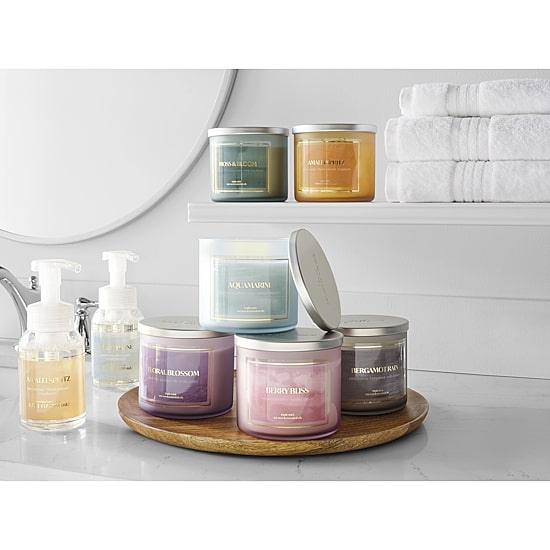 Distant Lands Aquamarine 3-Wick Scented Jar Candle