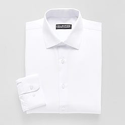 michael strahan white dress shirt Men's White Collection By Michael Strahan Shirts - Men