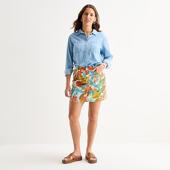 St. John's Bay Womens Skort