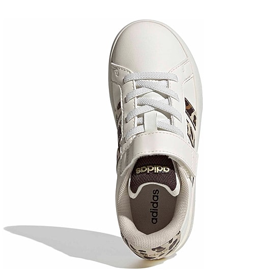 adidas Cloudfoam Grand Court 3.0 El Little Kid Girls Sneakers