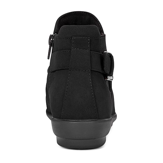Easy Spirit Womens Aryel Flat Heel Booties