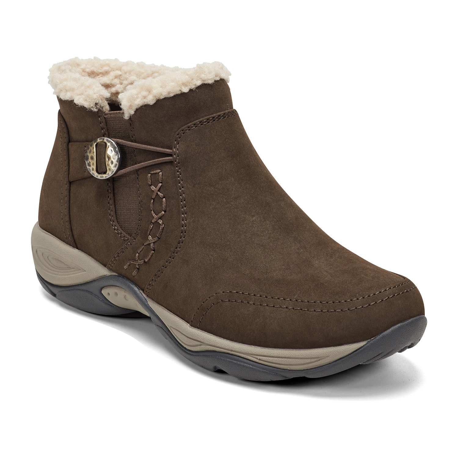 Easy Spirit Womens Erique Flat Heel Winter Boots