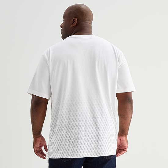 Shaquille O'Neal XLG™ Mens Crew Neck Short Sleeve Regular Fit Big Graphic T-Shirt