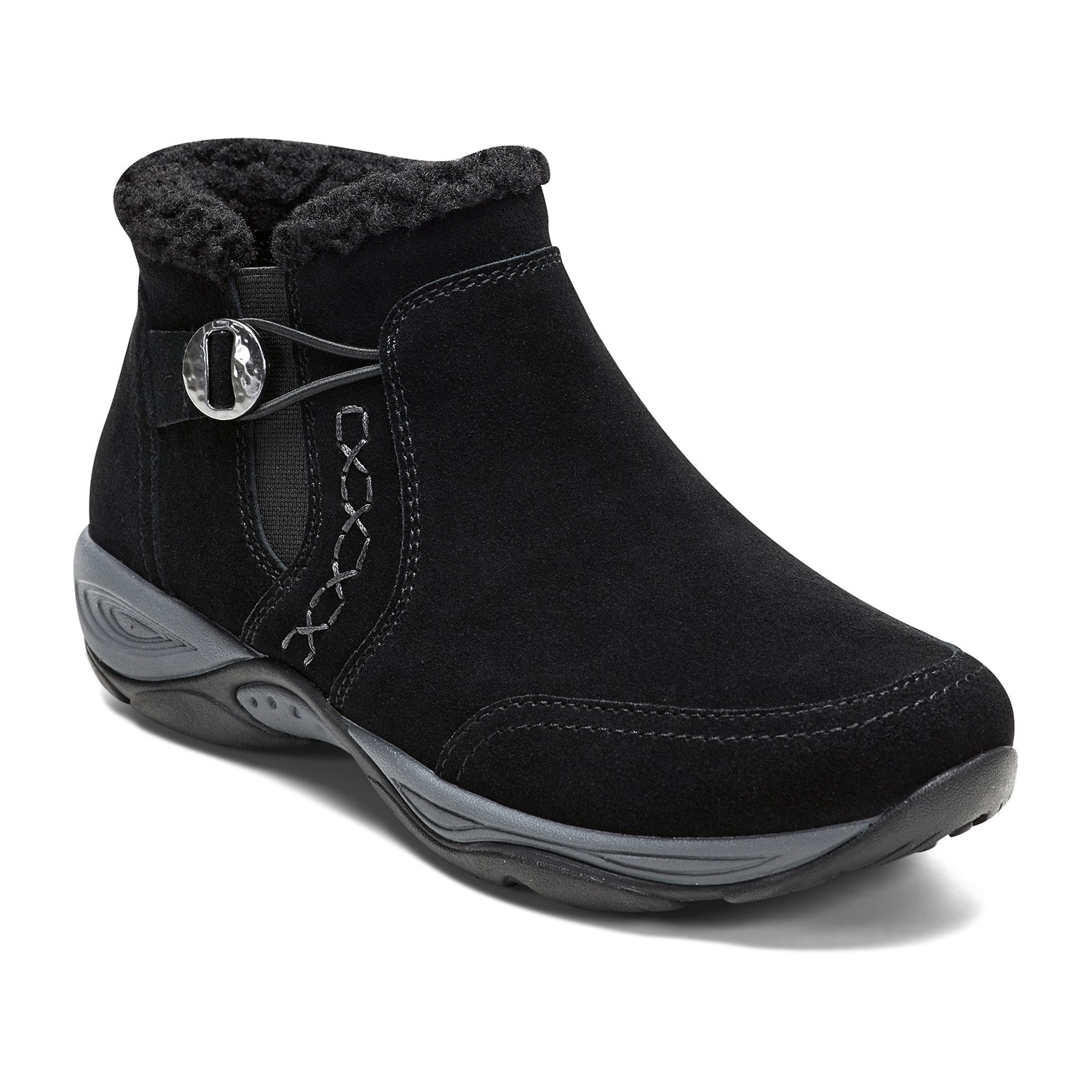 Easy Spirit Womens Erique Flat Heel Winter Boots