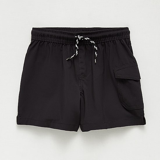 Okie Dokie Active Toddler & Little Boys Moisture Wicking Cargo Short