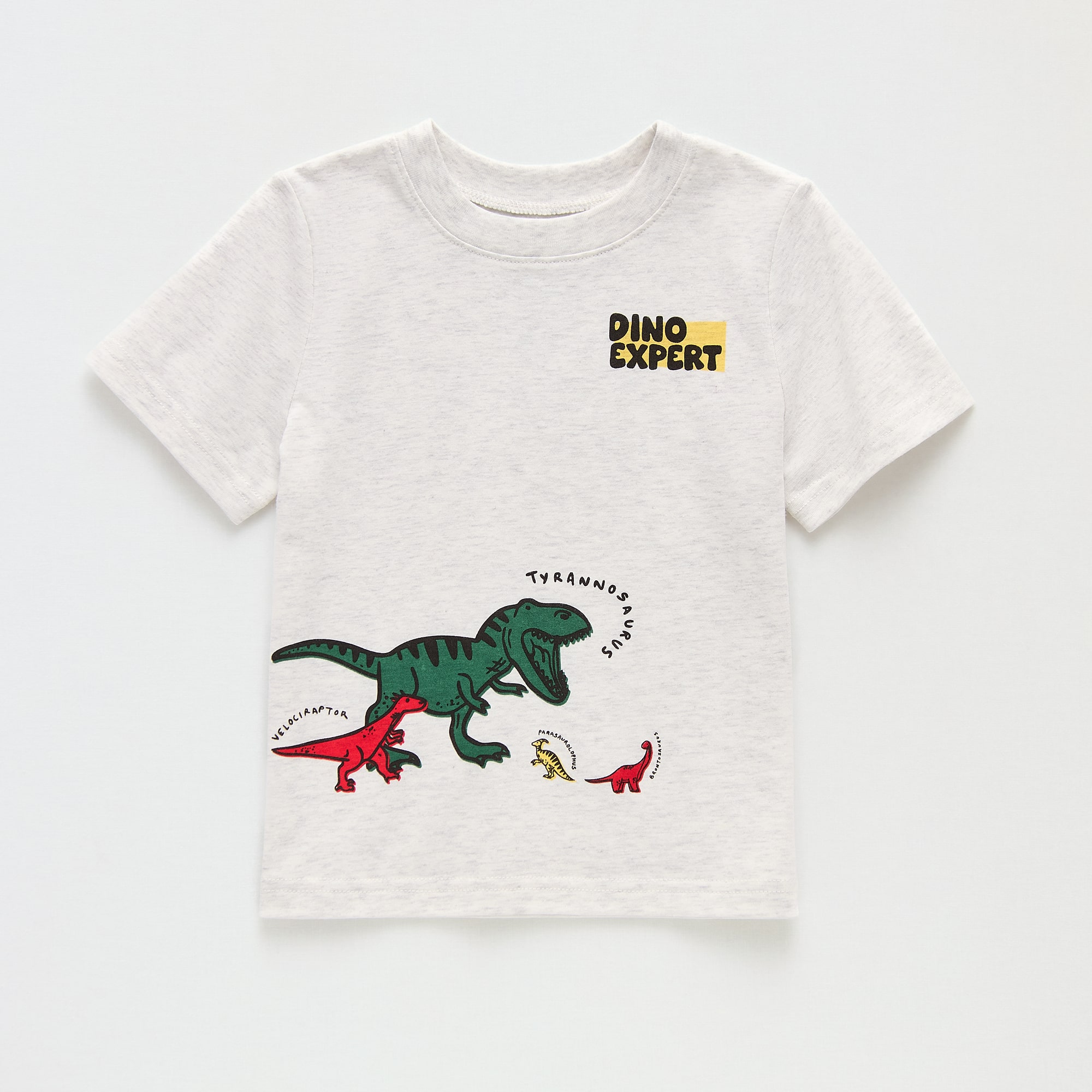 Okie Dokie Toddler & Little Boys Crew Neck Short Sleeve Regular Fit Graphic T-Shirt