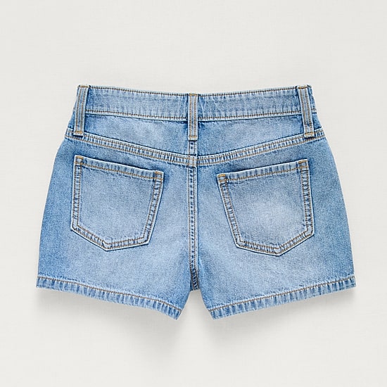 Thereabouts Little & Big Kid Girls Adjustable Waist Denim Short