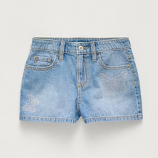 Thereabouts Little & Big Kid Girls Adjustable Waist Denim Short