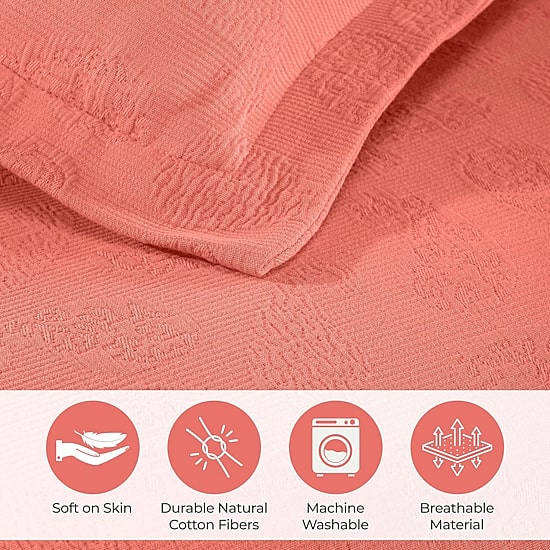 SUPERIOR® Paisley Lightweight Cotton Boho Print Bedspread