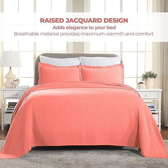SUPERIOR® Paisley Lightweight Cotton Boho Print Bedspread