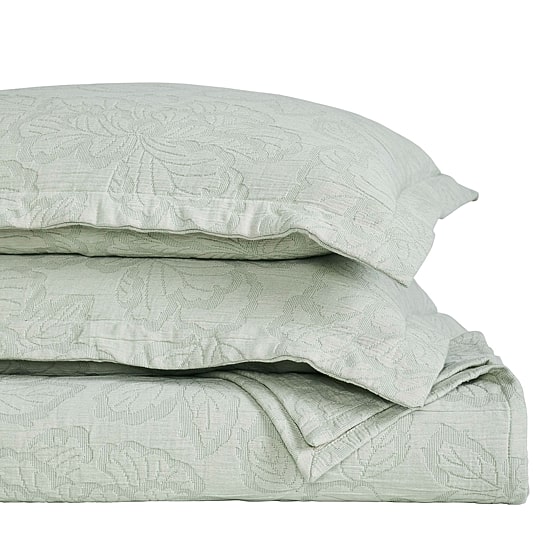 SUPERIOR® Hibiscus Matelasse Cotton Tropical Floral Bedspread