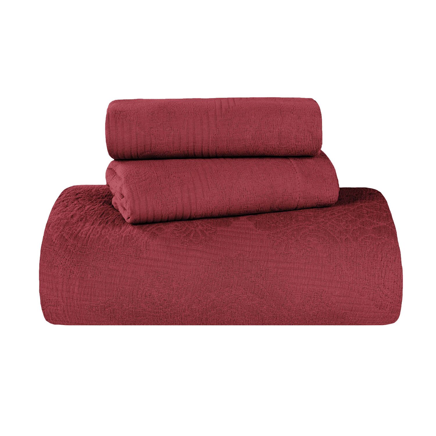 SUPERIOR® Victory Medallion Matelasse Traditional 3-pc. Floral Easy Care Bedspread Set