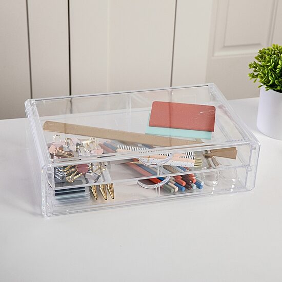 Martha Stewart Organizer With 2 Drawers