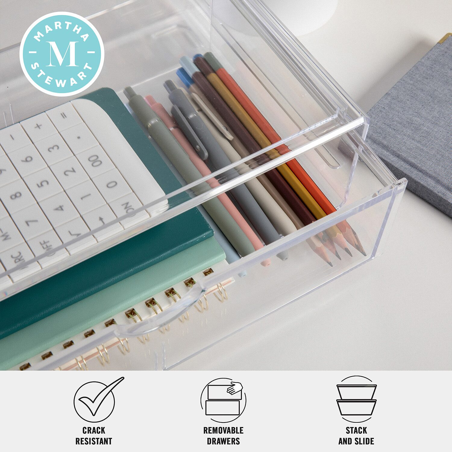 Martha Stewart Organizer With Drawer