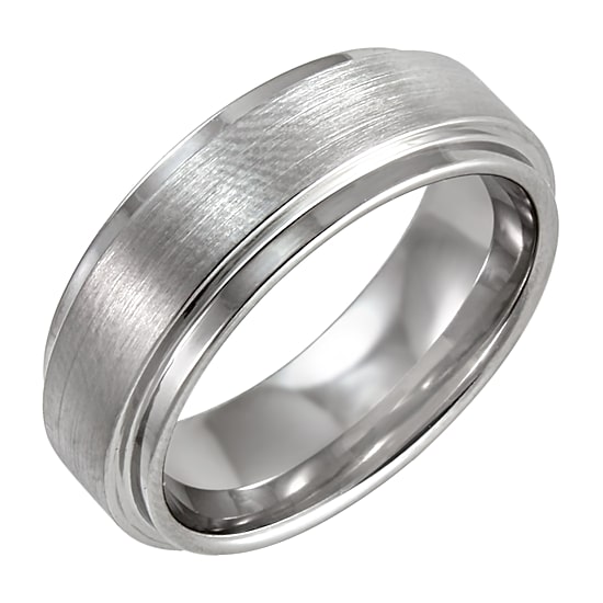  Men's 8mm Band Tungsten