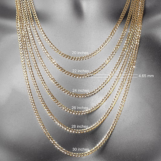 Girls Sterling Silver 13 Inch Figaro Chain Necklace