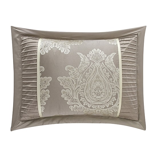 Stratford Park Thess 7pc Damask + Scroll Lightweight Comforter Set
