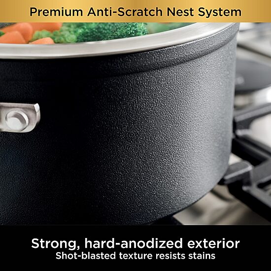 Ninja Foodi Neverstick Nest 10-pc. Cookware Set