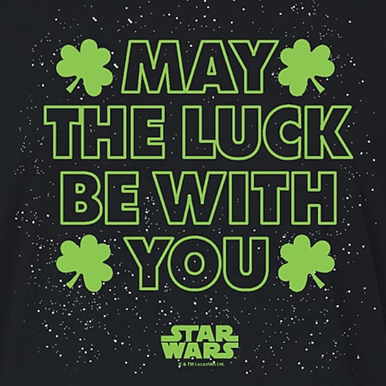 Womens Juniors Crew Neck Short Sleeve Regular Fit Star Wars Graphic T-Shirt