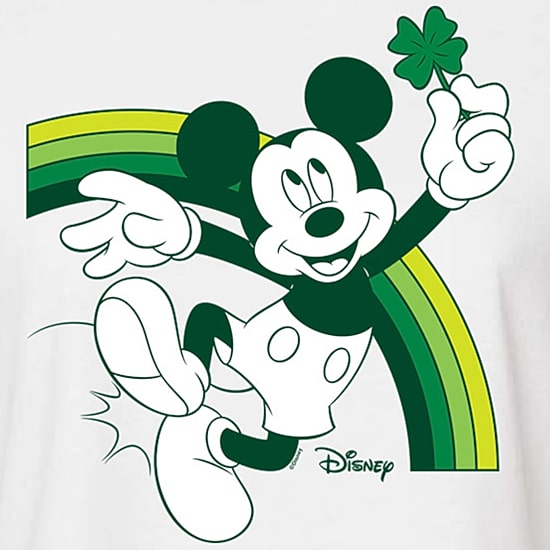 Disney Womens Juniors Crew Neck Short Sleeve Regular Fit Mickey and Friends Graphic T-Shirt
