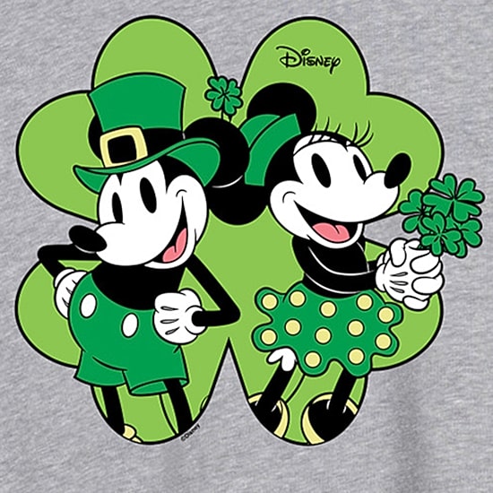 Womens Juniors Crew Neck Short Sleeve Regular Fit Mickey and Friends Graphic T-Shirt