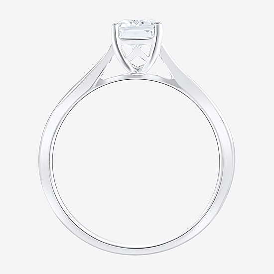 1 CT. Lab-Grown (G / VS2)  Diamond Radiant-cut Solitaire Engagement Ring in 10K Gold