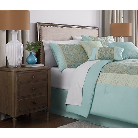 Broadhaven Sterling 7-pc. Embellished Embroidered Comforter Set