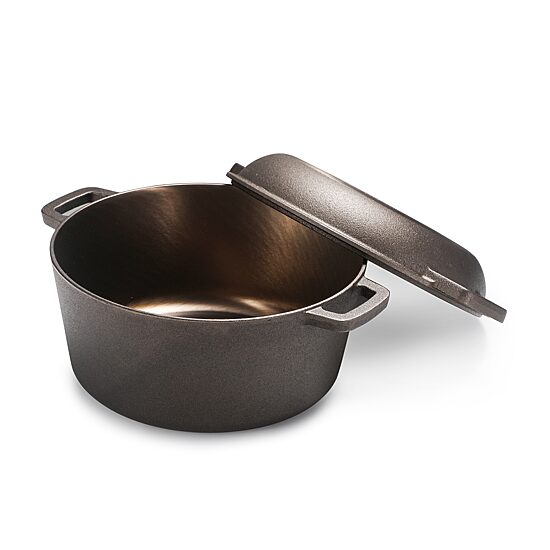 Black+Decker 5 Qt Non-Stick 2-pc. Cast Iron Dutch Oven