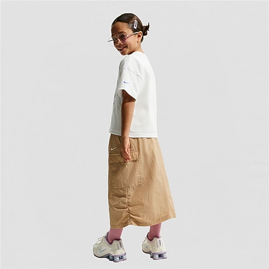 Nike Big Kid Girls Crew Neck Short Sleeve Regular Fit Graphic T-Shirt