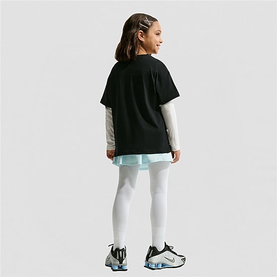 Nike Big Kid Girls Crew Neck Short Sleeve Regular Fit Graphic T-Shirt