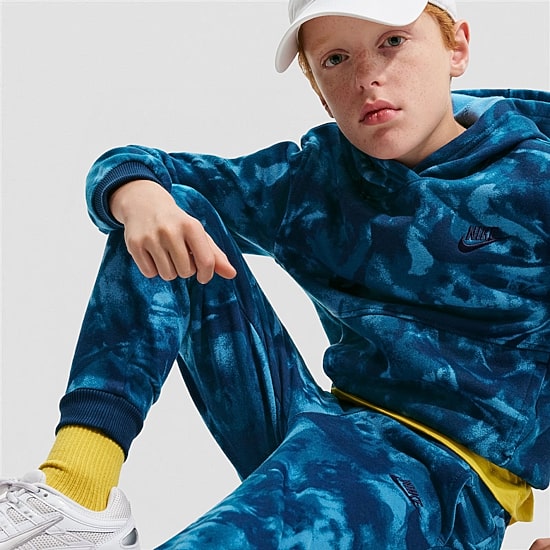 Nike Club Big Kid Unisex Cuffed Regular Fit Fleece Jogger Pant