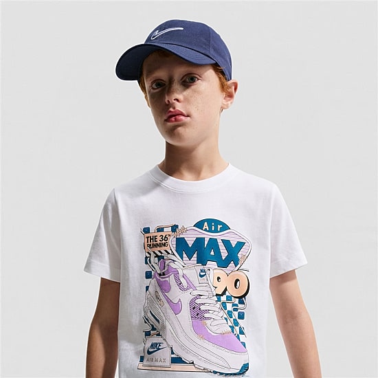 Nike Big Kid Unisex Crew Neck Short Sleeve Regular Fit Graphic T-Shirt