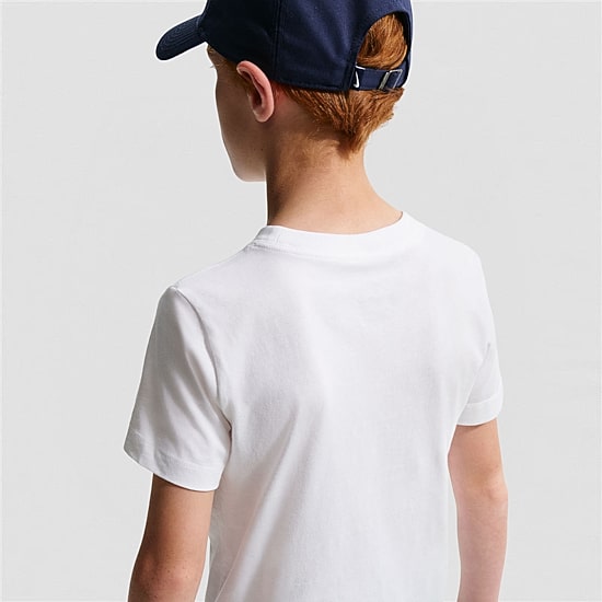 Nike Big Kid Unisex Crew Neck Short Sleeve Regular Fit Graphic T-Shirt
