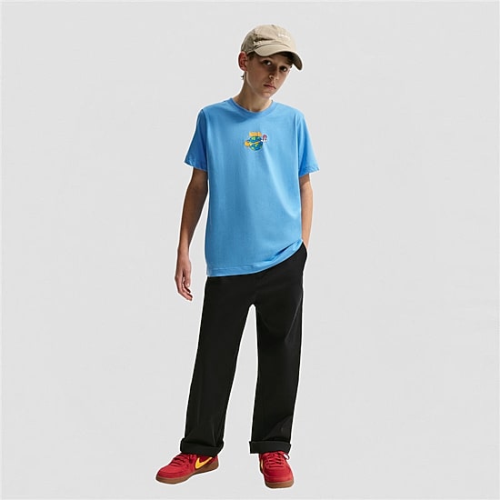 Nike Big Kid Unisex Crew Neck Short Sleeve Regular Fit Graphic T-Shirt