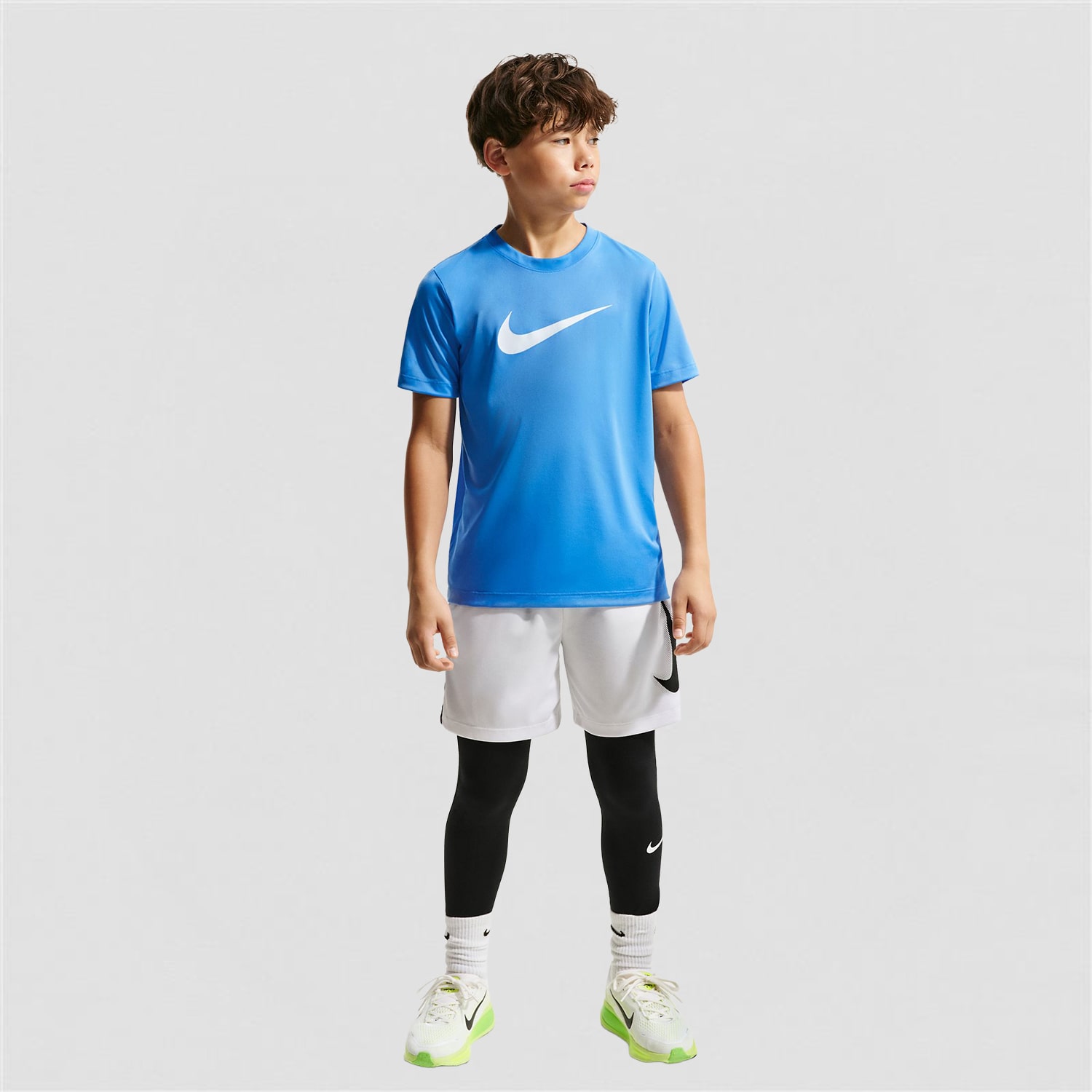 Nike Dri-Fit Swoosh Unisex Crew Neck Short Sleeve Regular Fit Graphic T-Shirt