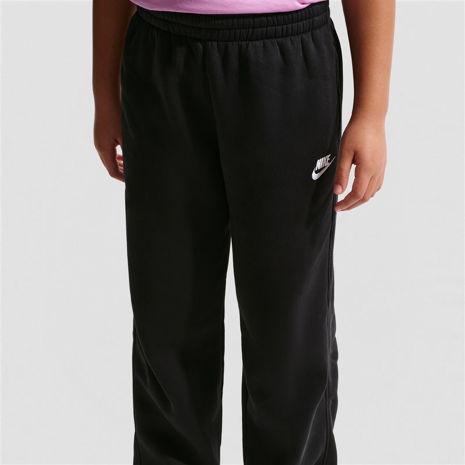 Nike Club Big Kid Unisex Wide Leg Regular Fit Fleece Sweatpant