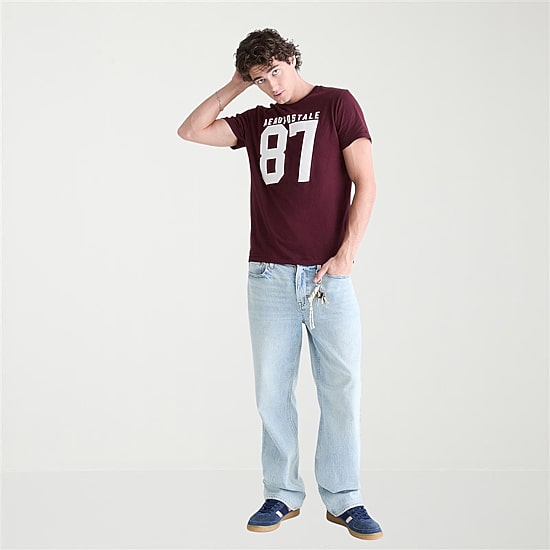 AEROPOSTALE Mens Crew Neck Short Sleeve Classic Fit Graphic T-Shirt
