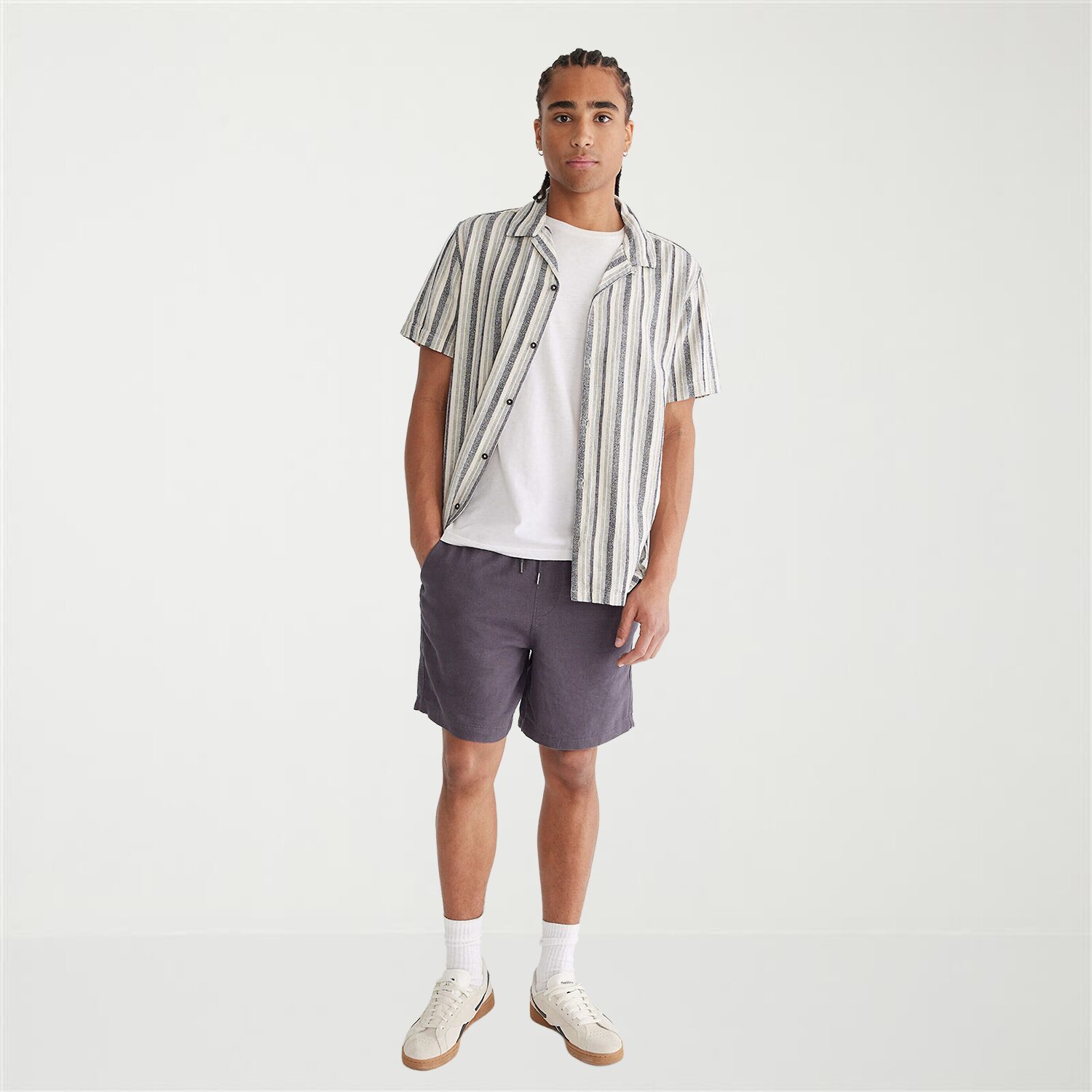 AEROPOSTALE Mens 7" DRAWSTRING WAIST Jogger Short