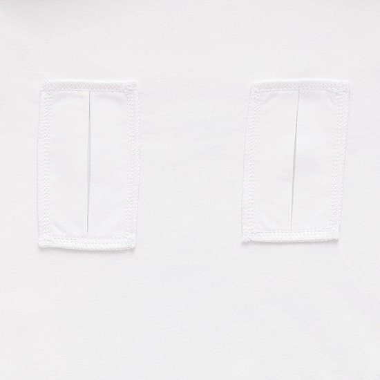 Okie Dokie Toddler Boys Bodysuit Closure Adaptive Crew Neck Short Sleeve Bodysuit