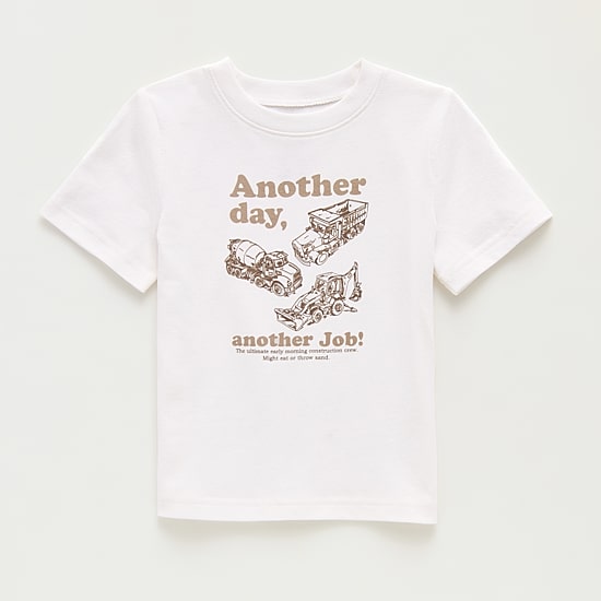 Okie Dokie Toddler & Little Boys Crew Neck Short Sleeve Regular Fit Graphic T-Shirt