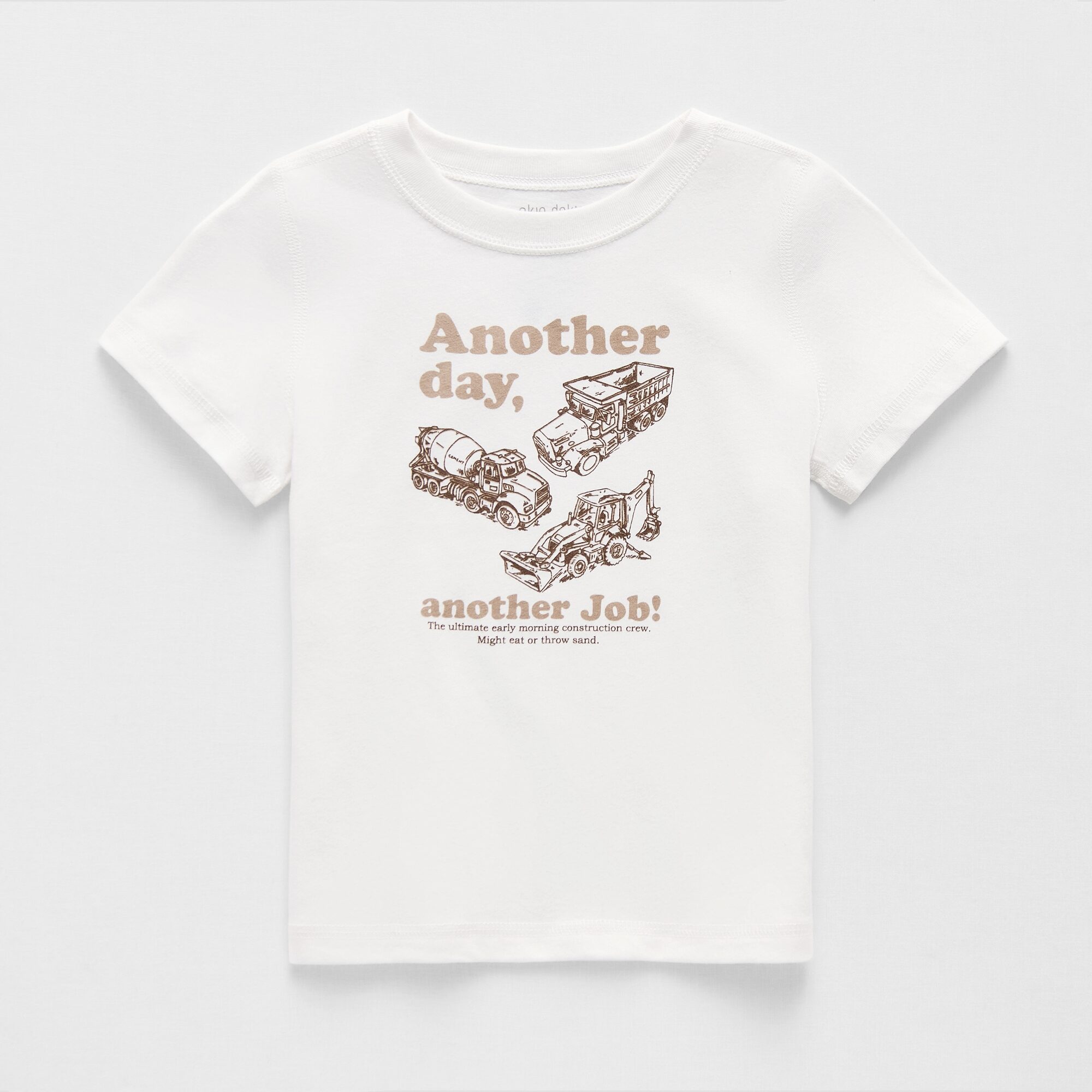 Okie Dokie Toddler Boys Round Neck Short Sleeve Adaptive Regular Fit Graphic T-Shirt