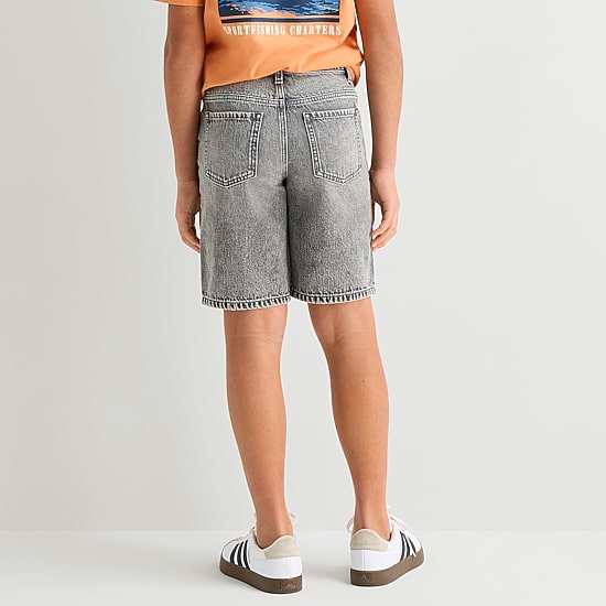 Thereabouts Little & Big Kid Boys Adjustable Waist Denim Short