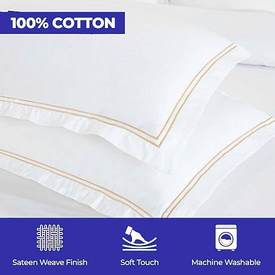 SUPERIOR® Fieldstone Cotton Embroidered Texture Duvet Cover