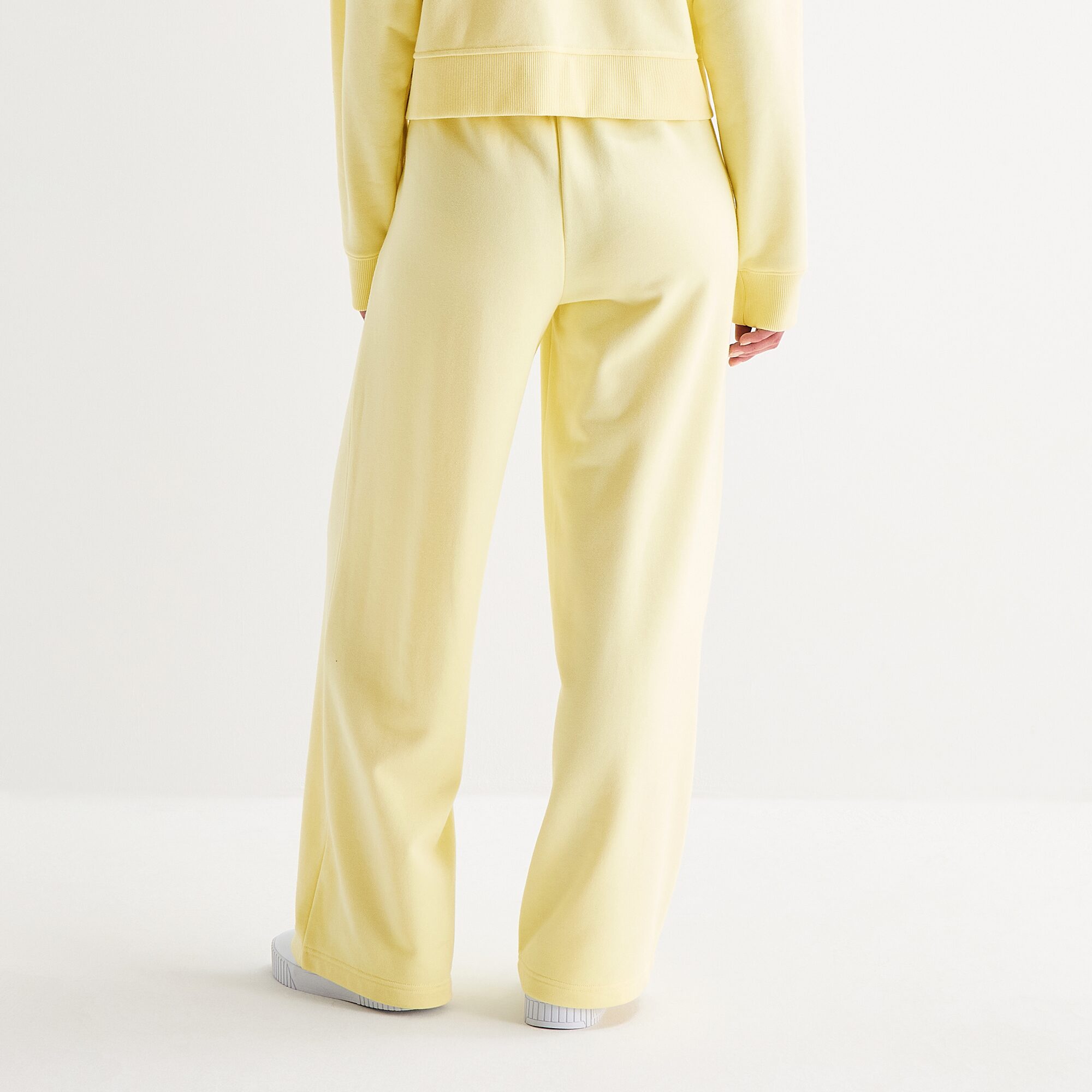 Xersion Womens French Terry Wide Leg Mid Rise Regular Fit Active Pull-On Pant