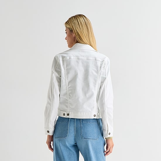 St. John's Bay Womens Denim Lightweight Jacket